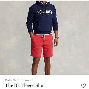 NWT Polo Ralph Lauren the RL fleece shorts Mens